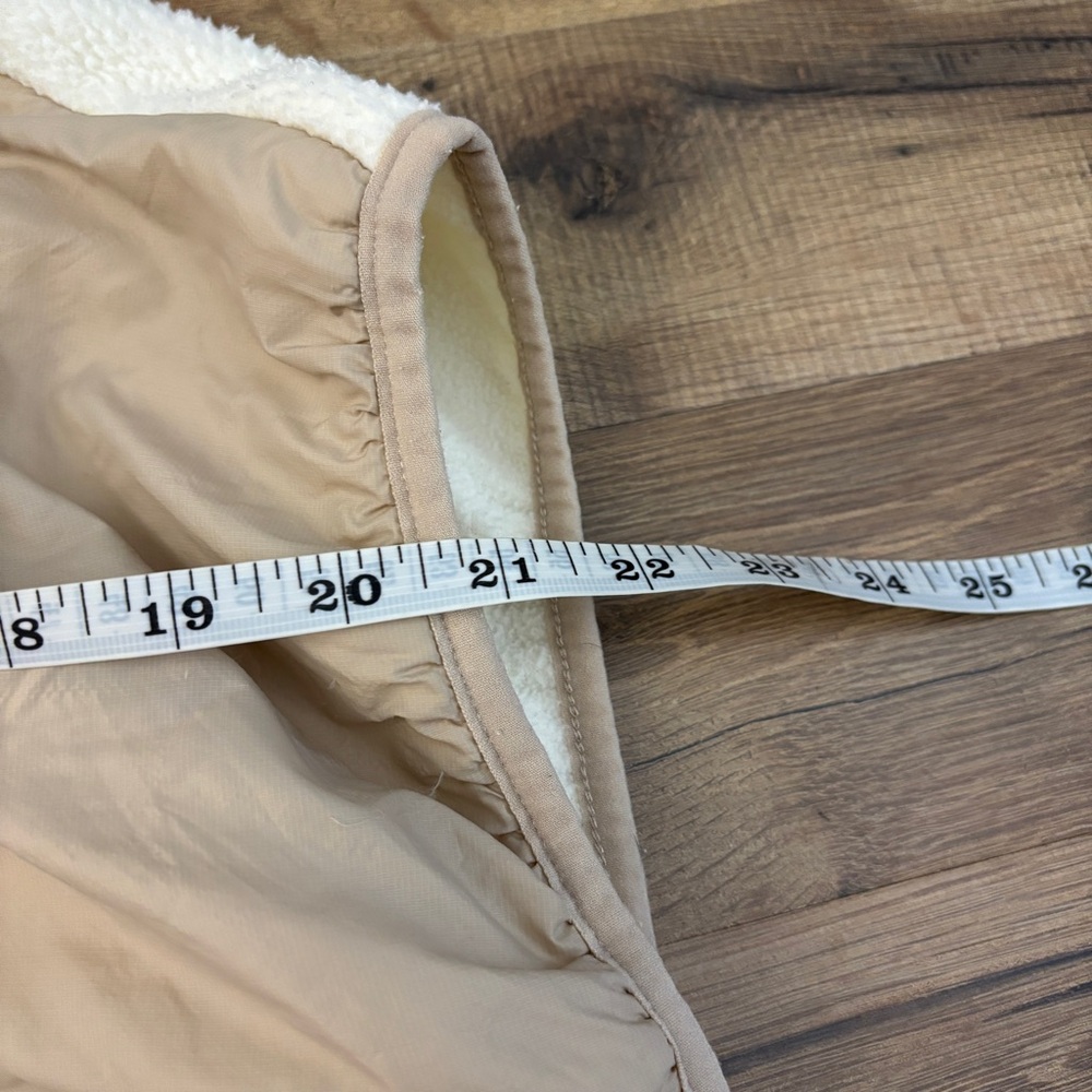 Madewell MWL Drapey Sherpa Buick Jacket Antique Cream - Picture 10 of 12